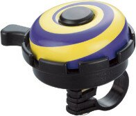 Дзвоник NUVO NH-B611AP Hypnosis хомут 22.2 мм жовтий/фіолетовий  Фото