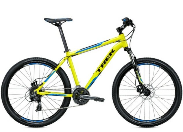 Велосипед Trek-2015 3700 DISC желтый (Yellow) 19.5"