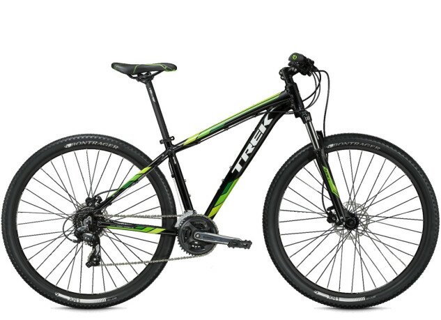 Велосипед Trek-2015 Marlin 6 черно-зеленый (Green) 18.5"