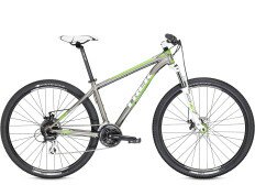 Велосипед Trek-2014 X-Caliber 5 17.5" серебристый/зеленый (Silver/Green)  Фото