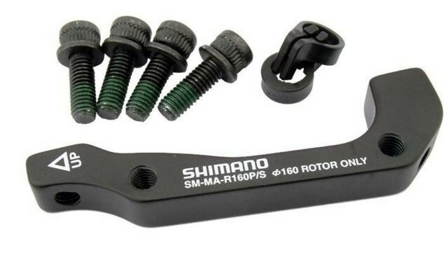 Адаптер дисковых тормозов Shimano передний 160 мм IS