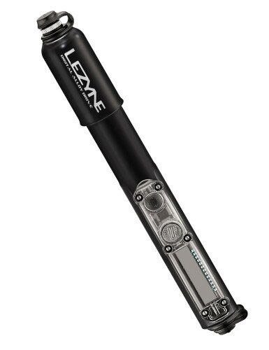 Насос компактный Lezyne DIGITAL ALLOY DRIVE 6.2 Bar с шлангом и манометром черный