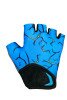 Перчатки детские R2 Voska голубой с молниями возраст 2 - 3 года