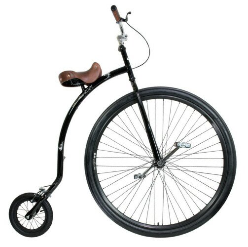 Велосипед QU-AX Gentlemenbike 36"/12" черный