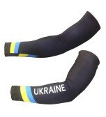 Рукава Pro Ukraine черный/голубой/желтый M  Фото