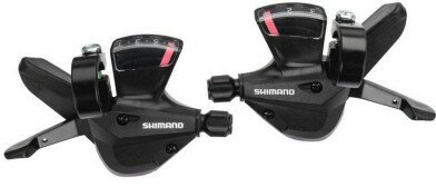 Комплект манеток Shimano Altus SL-M310 3x7 швидкостей ліва+парава чорний  Фото
