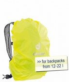 Чехол на рюкзак Deuter Raincover Mini цвет 8008 neon (12-22 л)  Фото