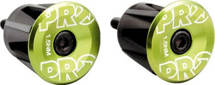 Заглушки руля PRO (пара) анодированные зеленый  Фото