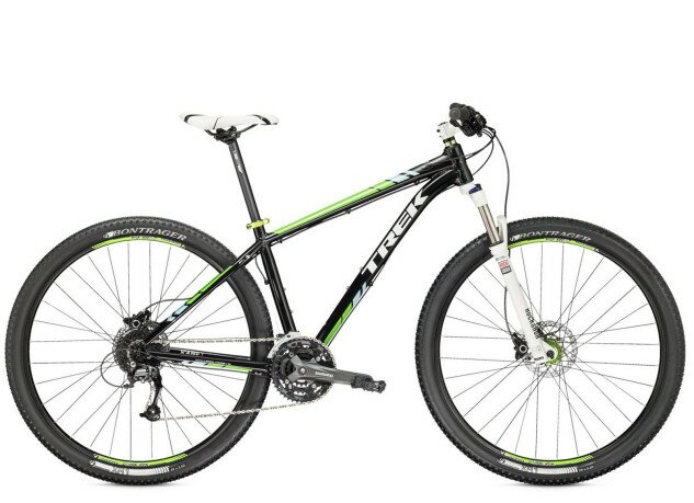 Велосипед Trek-2015 X-Caliber 7 29 черно-зеленый (Green) 23"