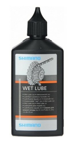 Мастило для ланцюга Shimano Wet Lube для вологої погоди флакон 100 мл