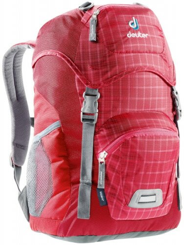 Детский рюкзак Deuter Junior цвет 5003 raspberry-check