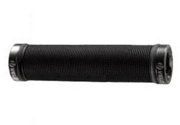 Ручки руля Velo VLG1266AD2 з замками чорний 135 мм