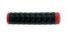 Ручки руля Velo VLG-184D2 чорний/червоний 130 мм