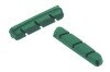 Гумки гальмівних колодок Alligator RD-300 шосе 55 мм зелений для керамічних ободів