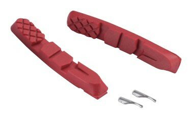 Картриджи для тормозных колодок (резинки) Alligator серии VB-660 72 мм красный