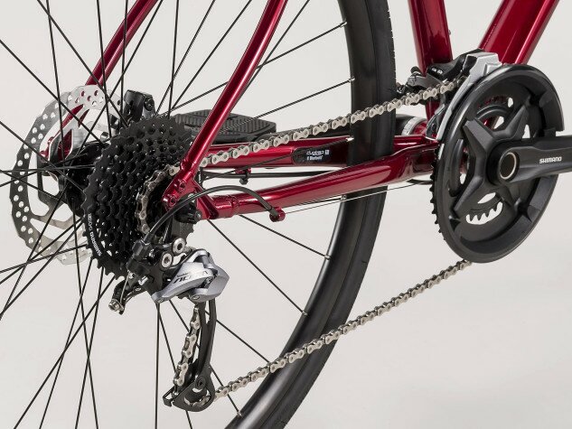 Велосипед Trek 2021 FX 3 DISC 28" червоний M (17.5") Фото №5
