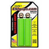 Ручки руля ESI Chunky Green зелений  Фото