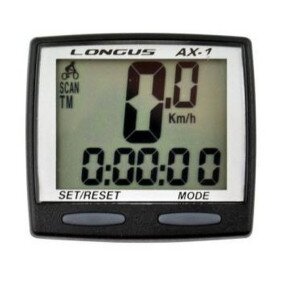 Велокомп`ютер дротовий Longus AX-1 Special Edition 8 функцій чорний