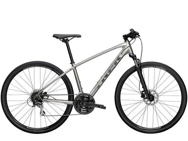 Велосипед Trek 2021 Dual Sport 2 28" серебристый L (20")