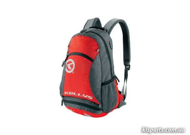 Рюкзак KLS Stratos (об`єм 25 л) червоний/сірий