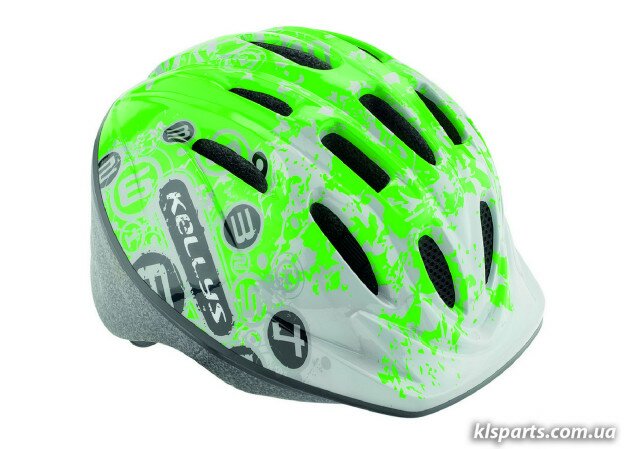 Шлем детский KLS Mark зеленый XS/S (47-51 см)