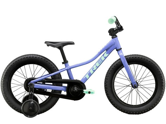 Велосипед Trek 2021 Precaliber 16 GIRLS C/B 16" фиолетовый Фото №8