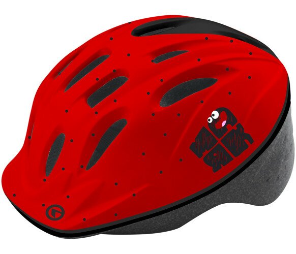 Шлем детский KLS Mark 18 красный S/M (51-54 см)