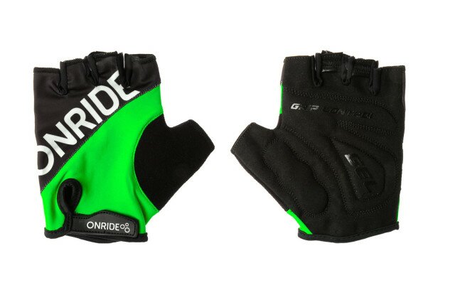 Перчатки ONRIDE Hold черный/зеленый XL