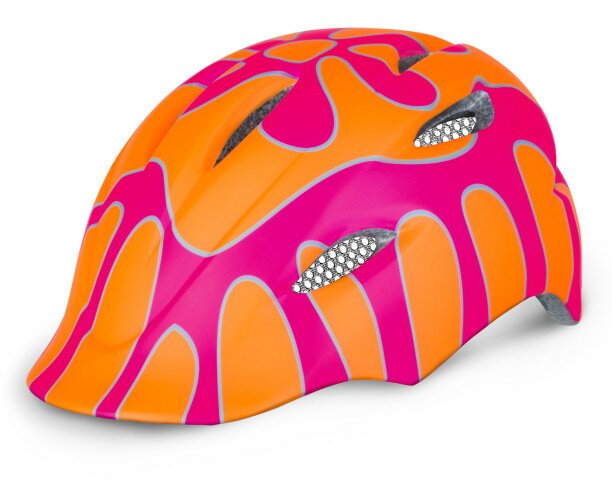 Шлем детский R2 Ducky оранжевый/розовый XS (48-52 см)