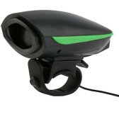 Електронний сигнал на велосипед TSAI чорний/зелений  Фото