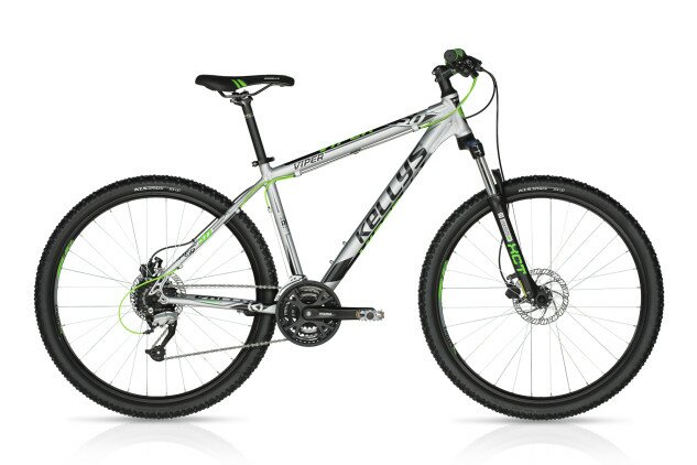 Велосипед Kellys Viper 50 Silver Green (27.5") 21.5"