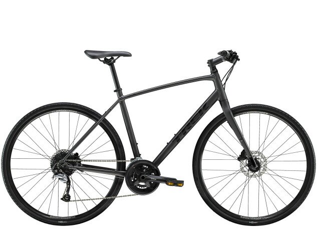 Велосипед Trek 2021 FX 3 DISC 28" черный S (15")