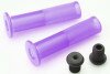 Ручки руля FireEye Sea Cucumber 140 мм прозрачный фиолетовый Фото №2