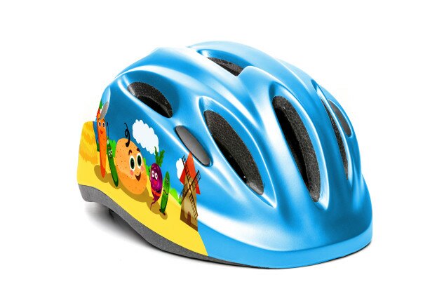 Шлем детский ONRIDE Veg голубой M (51-54 см)