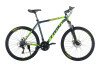 Велосипед TRINX M116 Elite 27.5" сірий/зелений/жовтий 21"