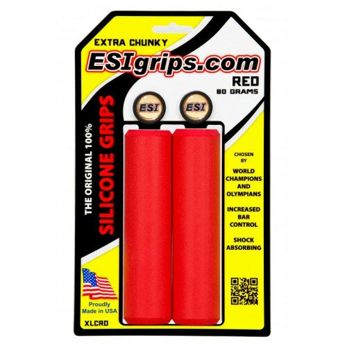 Ручки руля ESI Extra Chunky Red червоний