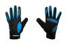 Перчатки ONRIDE Pleasure длинные пальцы черный/синий L
