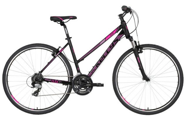 Велосипед Kellys Clea 30 Black Pink S (17")