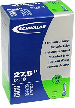 Камера Schwalbe AV21 27.5"x1.50-2.40" (40-62/584) ниппель AV 40мм