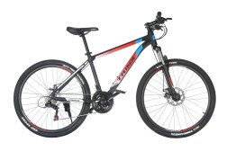Велосипед TRINX (2020) M100 26" чорний/червоний/білий 17"  Фото