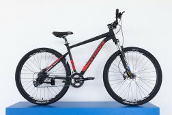 Велосипед TRINX M600 Expert Elite Trinx 27.5" черный/красный 21"  Фото