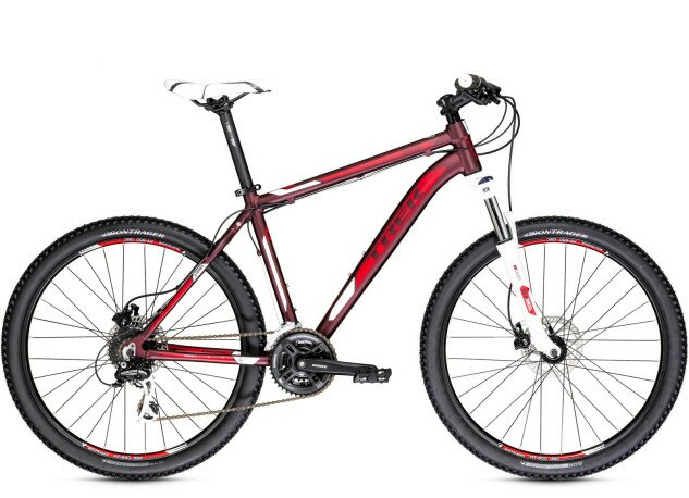 Велосипед Trek-2014 3900 DISC 19.5" черно-бордовый (Red/Red)