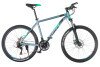 Велосипед TRINX M136 26" серый/голубой 19"