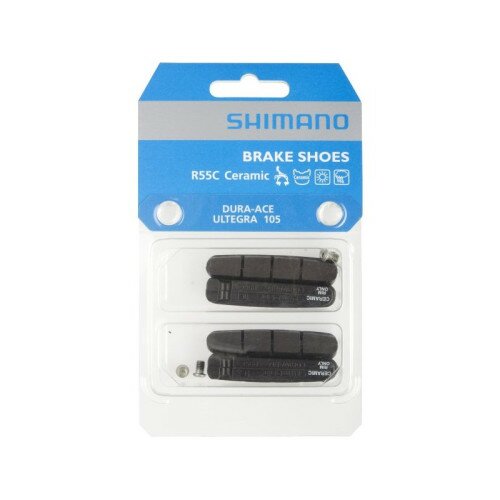 Гумки гальмівних колодок Shimano Dura-Ace R55C3 касетна фіксація (2 пари)