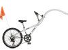 Причіп для двохколісного велосипеда MT 206 20 SL сріблястий (Silver)