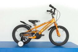 Велосипед дитячий Trinx Blue Elf 2.0 16" помаранчевий/чорний/білий  Фото