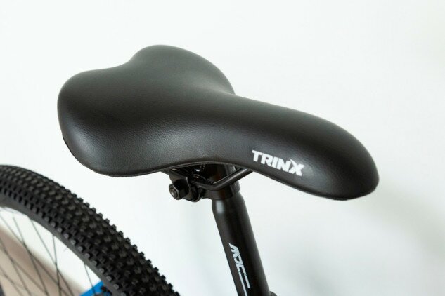 Велосипед Trinx M116 Elite 27.5" серый/оранжевый 17" Фото №8