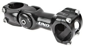 Вынос Uno AS-820 с регулировкой угла наклона 1.1/8" (28.6)/25.4/130 мм (0°-60°) черный  Фото