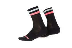 Шкарпетки Monton чорний/рожевий Free Size  Фото