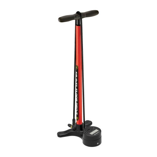 Насос напольный Lezyne GRAVEL DIGITAL DRIVE цифровой манометр 3.5” красный